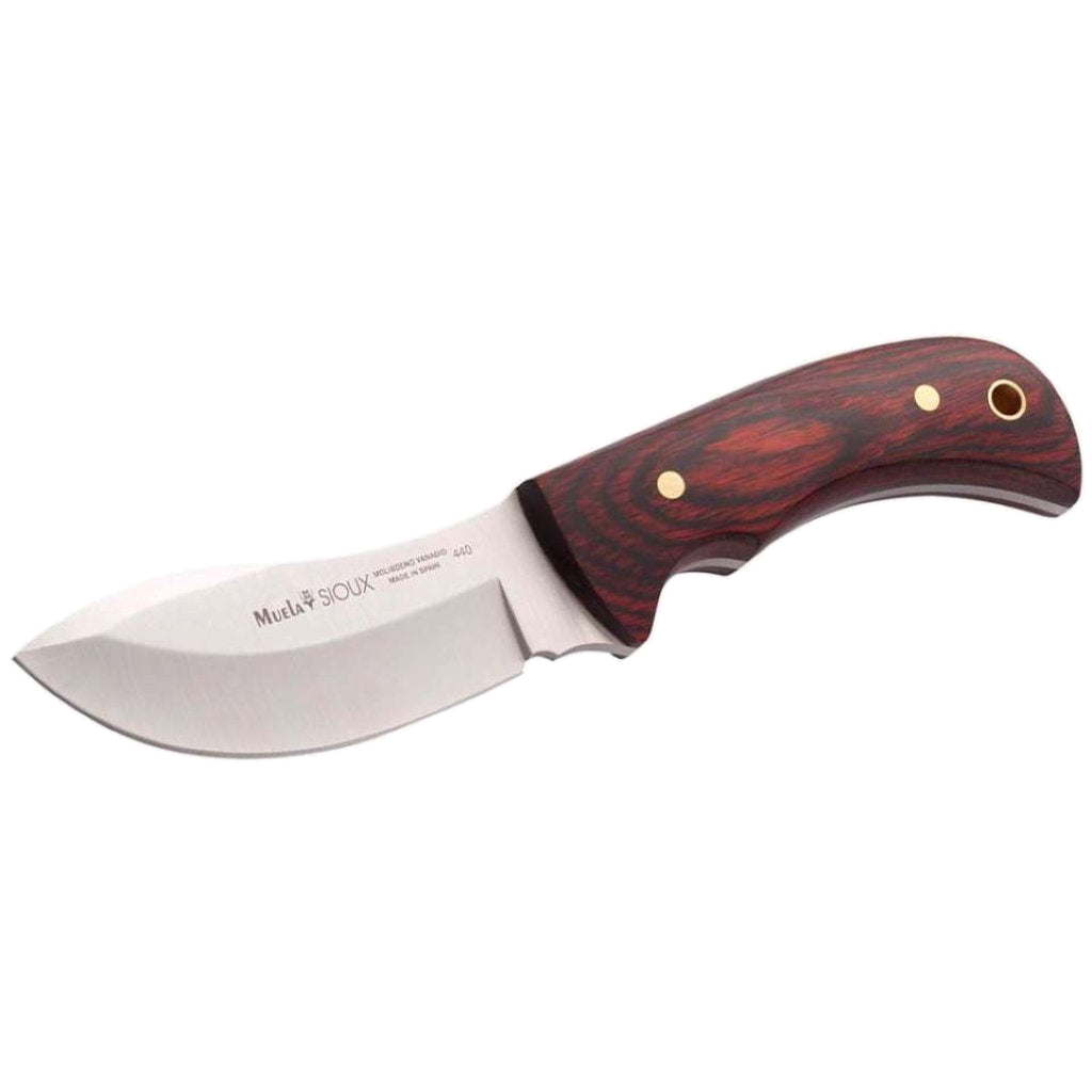 Muela Sioux 10 R Fixed Blade Hunting Knife with Stag Handle