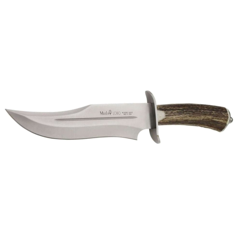 Muela LOBO-23A Stag Handle Fixed Blade Hunting Knife
