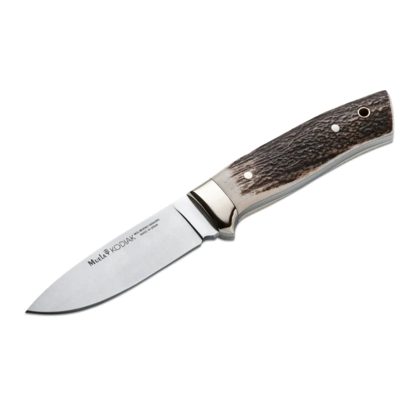 Muela KODIAK-10A Fixed Blade Hunting Knife with Stag Handle