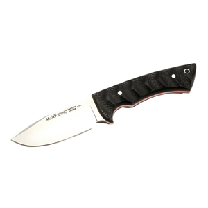 Muela Rhino 10SV-M Black Fixed Blade Hunting Knife