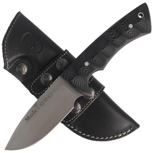 Muela Rhino 10SV-M Black Fixed Blade Hunting Knife