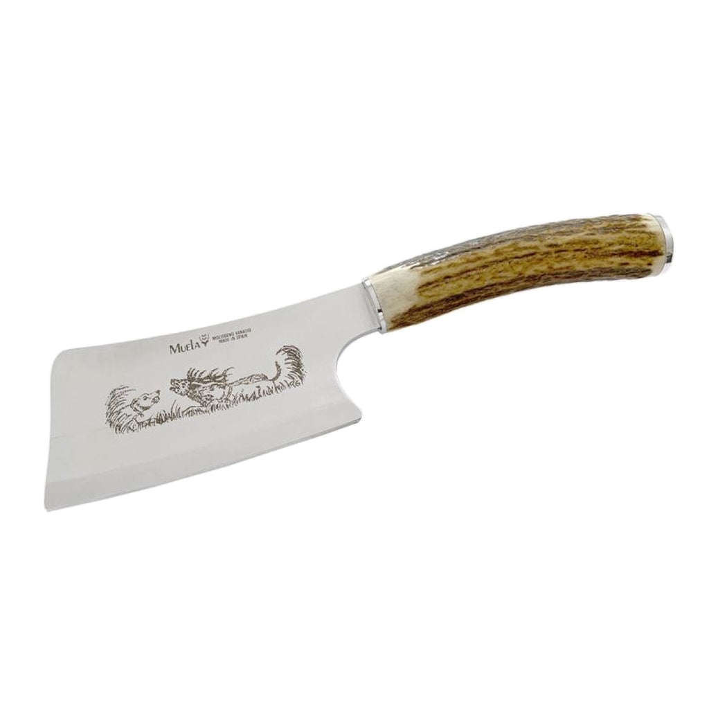 Muela HC-13A Cleaver Kitchen Knife Heavy-Duty Meat Cleaver for Camp & Home